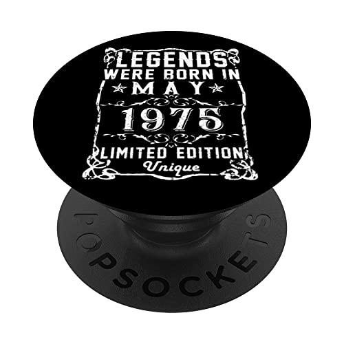 Oferta Cumpleaños 1975 Limitada Legend PopSockets Intercambiable