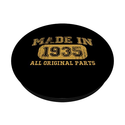 Mejores precios Hecho en 1935 87 cumpleaños regalos 88 años cumpleaños PopSockets PopGrip Intercambiable