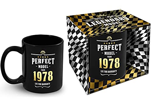 Comprar Bombo Taza cumpleaños con año Ideas para regalar nacimiento 1978 Rebajas 2023 | regaloscumple.com