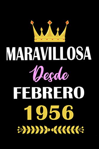 Comprar Maravillosa Catálogo desde Febrero 1956: cuaderno cumpleaños regalos cumpleaños para hombres mujeres cuaderno cumpleaños forrado 65 años cumpleaños "6x9" pulgadas 120 paginas. Ofertas 2024 | regaloscumple.com