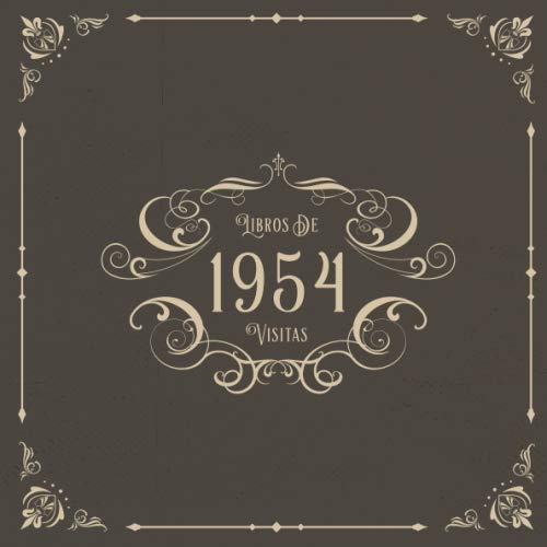 Comprar 1954 Libros Visitas: Libros visitas para fiestas cumpleaños Promoción estilo vintage para que la familia y los amigos inserten saludos y mensajes | 100 páginas Top Precio 2024 | regaloscumple.com
