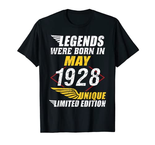 Oferta Cumpleaños 1928 Limitada Legend Camiseta