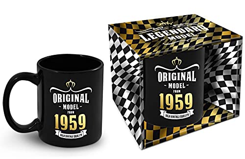 Consigue ahora Bombo Taza Navidad cumpleaños con año nacimiento 1959 Rebajas 2025 | regaloscumple.com