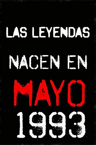 Comprar Las leyendas nacen en mayo 1993 ; regalo cumpleaños 27 años para mujer y para hombres .forrado cuaderno Navidad notas ; liberta apuntes ; agenda o diario personal divertido regalo cumpleaños Top Precio 2025 | regaloscumple.com