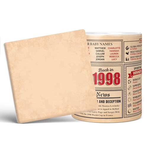 Oferta Mug - 25 – regreso 1998 este regalo y regalos mujeres, cumpleaños 25 taza