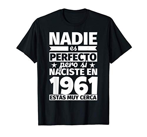 Consigue ahora 1961 cumpleaños divertido regalo cumpleaños Ideas para regalar Camiseta Rebajas 2024 | regaloscumple.com