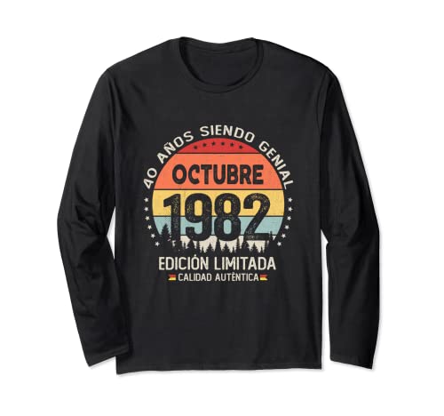 Oferta 40 Cumpleaños Leyendas en 1982 Larga