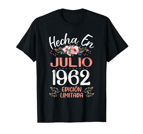 Oferta Hecha Julio Mujer 62 Cumpleaños