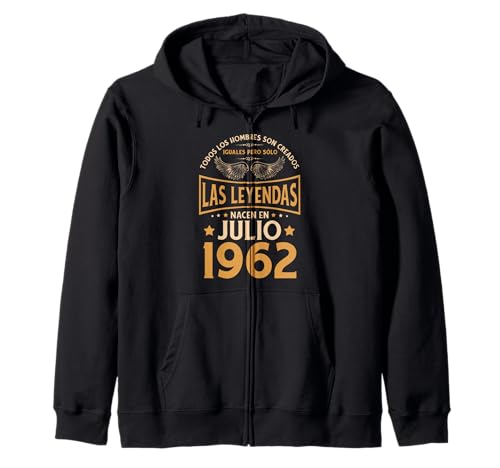 Comprar Cumpleaños Hombre Regalos Las Leyendas Julio 1962 Sudadera con Capucha Promoción Top Precio 2025 | regaloscumple.com