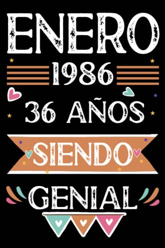 Consigue Cumpleaños ahora CUADERNO Enero 1986 36 Años Siendo Genial: 36 años. Libro visitas cuaderno 110 páginas felicitaciones idea regalo regalo Para la esposa novia mujer La madre Top Precio 2024 | regaloscumple.com