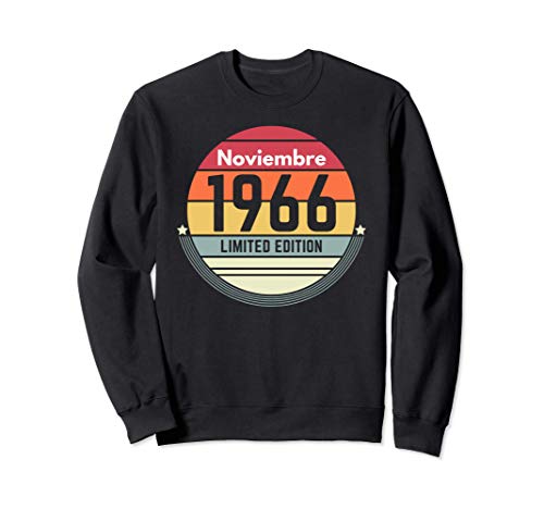 Consigue ahora 55 Años Cumpleaños Regalo Nacido Promoción En Noviembre 1966 Mujer Sudadera Ofertas 2025 | regaloscumple.com