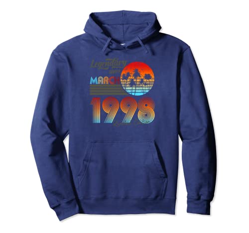Comprar Legendario cumpleaños desde marzo 1998 Sudadera con Navidad Capucha Top Precio 2024 | regaloscumple.com