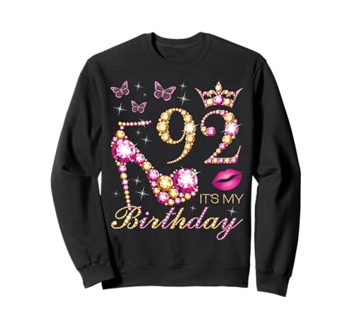 Comprar 92 Es mi cumpleaños Ideas para regalar 92 años es mi cumpleaños número 92 Sudadera Rebajas 2025 | regaloscumple.com