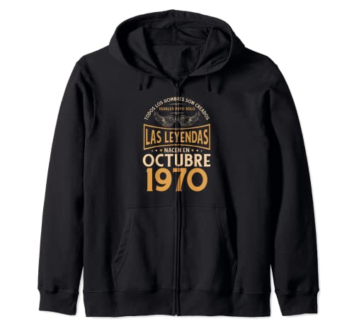 Comprar Cumpleaños Hombre Regalos Las Leyendas Octubre 1970 Cumpleaños Sudadera con Capucha Top Precio 2025 | regaloscumple.com