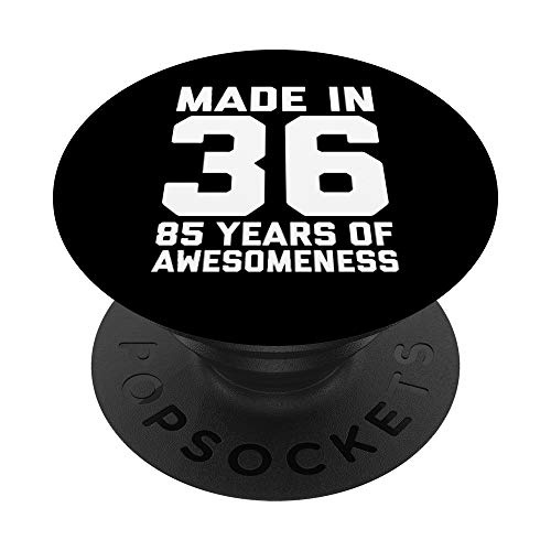 Consigue ahora Regalo 85 cumpleaños para su mujer Abuela 85 años 1936 PopSockets PopGrip: Regalos Agarre intercambiable para Teléfonos y Tabletas Top Precio 2025 | regaloscumple.com
