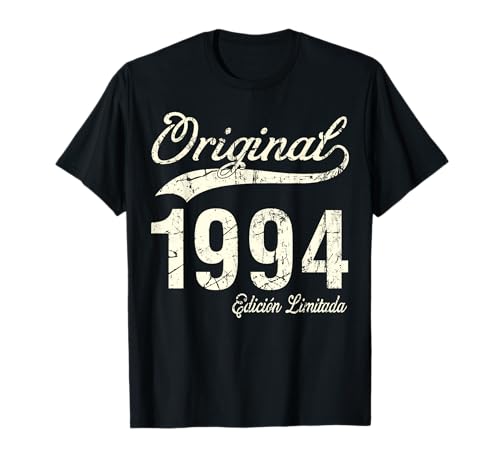 Consigue ahora Regalos Original 1994 Edición Limitada Cumpleaños 30 Años Camiseta Ofertas 2025 | regaloscumple.com