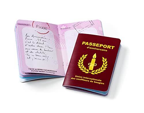 Comprar Regalo cumpleaños para mujer y hombre todas las edades pasaporte Ideas para regalar cumpleaños tarjeta cumpleaños decoración cumpleaños idea regalo original un verdadero pasaporte falso como libro Top Precio 2024 | regaloscumple.com