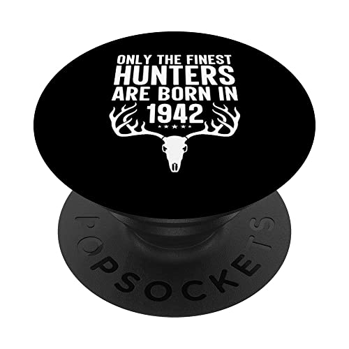Comprar Camisetas Navidad cazadores 80 cumpleaños solo las mejores nacidas en 1942 PopSockets PopGrip Intercambiable Top Precio 2024 | regaloscumple.com