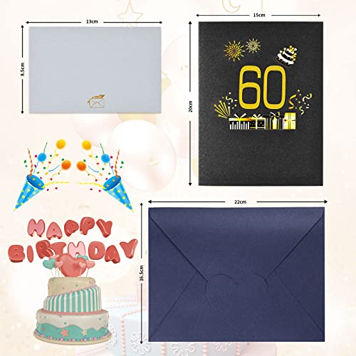 Comprar ahora Joyoldelf Tarjeta de felicitación de 60 tarjetas de felicitación 3D