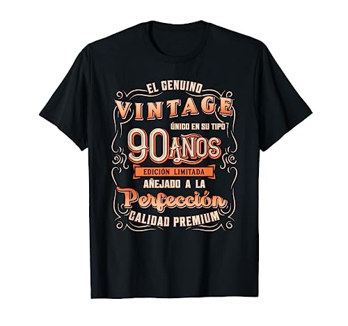 Oferta Camiseta 90 cumpleaños hombre español