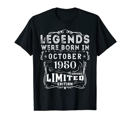 Oferta Cumpleaños 1950 Limitada Used Camiseta