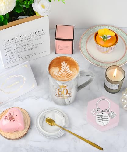 Oferta Flash YYDSXK Regalo Cumpleaños Mujer 60 Años Taza de Café 6