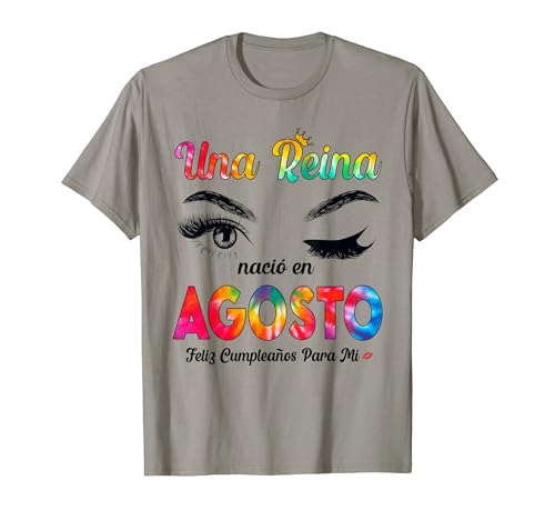 Comprar Tie Dye Una Reina Marzo Regalos Agosto Agosto Cumpleaños Español Camiseta Top Precio 2024 | regaloscumple.com