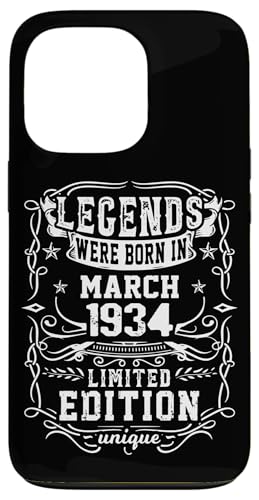 Comprar Carcasa para iPhone 13 Pro Cumpleaños Marzo 1934 Edición Promoción Limitada Regalo March 1934 Ofertas 2025 | regaloscumple.com