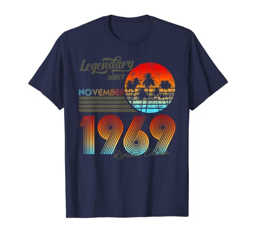 Consigue ahora Cumpleaños legendario desde noviembre Regalos 1969. Camiseta Rebajas 2024 | regaloscumple.com
