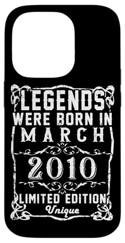 Consigue ahora Carcasa para iPhone 14 Pro Cumpleaños Regalos Marzo 2010 Edición Limitada Regalo March 2010 Top Precio 2024 | regaloscumple.com