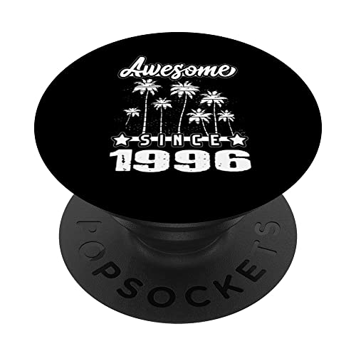 Consigue ahora Impresionante desde 1996 Cumpleaños 1996 Vintage 1996 PopSockets Regalos PopGrip Intercambiable Rebajas 2025 | regaloscumple.com
