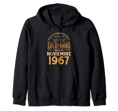 Comprar Cumpleaños Hombre Regalos Las Catálogo Leyendas Noviembre 1967 Sudadera con Capucha Ofertas 2025 | regaloscumple.com