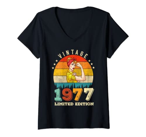 Oferta Mujer cumpleaños edición vintage años Cuello