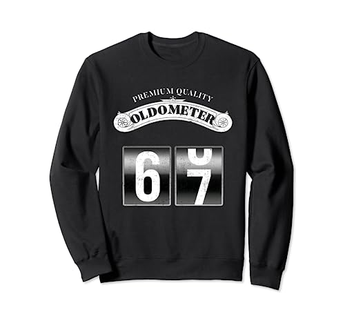 Comprar Oldometro retro 66-67 divertido cumpleaños 67 Sudadera Catálogo Top Precio 2025 | regaloscumple.com