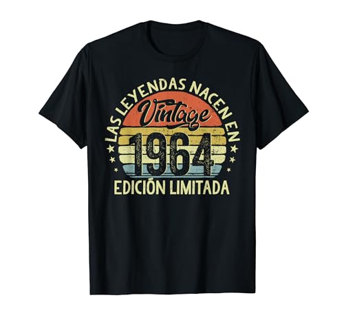 Oferta Las Nacen 1964 Años Hombre Camiseta