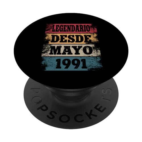 Consigue ahora Legendario Regalos Desde Marzo 1991 - Cumpleaños 33 Años PopSockets PopGrip Intercambiable Top Precio 2024 | regaloscumple.com