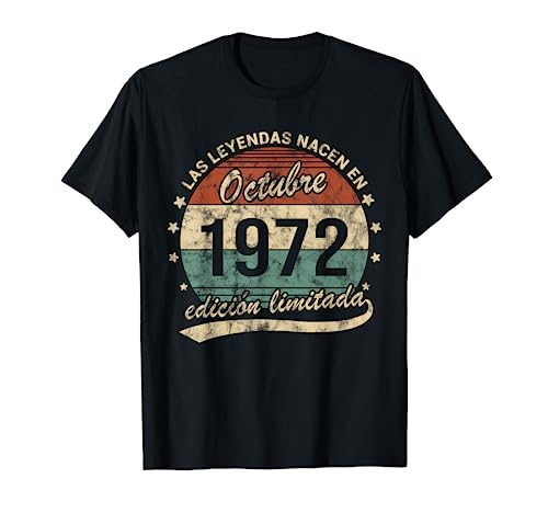 Oferta Leyendas Octubre Cumpleaños Camiseta