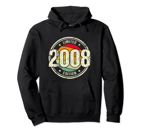 Oferta Retro Años en Edición 16 Sudadera Capucha