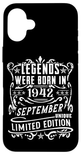 Consigue Catálogo ahora Carcasa para iPhone 16 Plus Cumpleaños Septiembre 1942 Edición Limitada Regalo Vintage Rebajas 2024 | regaloscumple.com