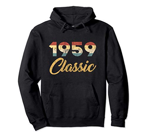 Comprar Nacido En Ideas para regalar 1959 Celebración Clásica Años 50 62 Cumpleaños Sudadera con Capucha Rebajas 2025 | regaloscumple.com