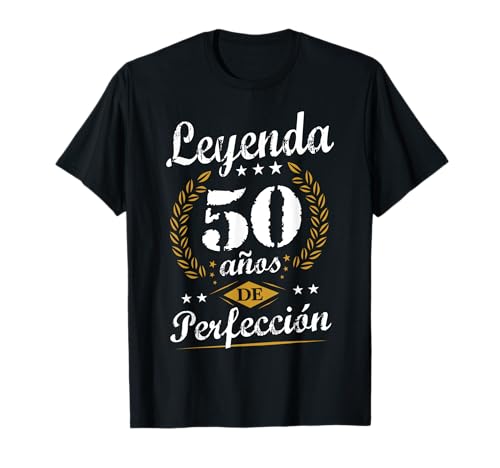 Comprar Leyenda 50 Años Navidad Perfección Cumpleaños 50 Camiseta Top Precio 2024 | regaloscumple.com