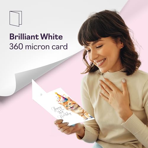 Ofertas Tarjetas de cumpleaños número 35 para mujeres y hombres para