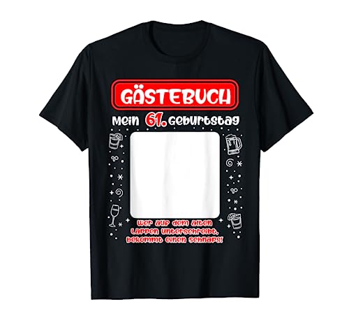 Oferta Mi cumpleaños visitas 61 Camiseta