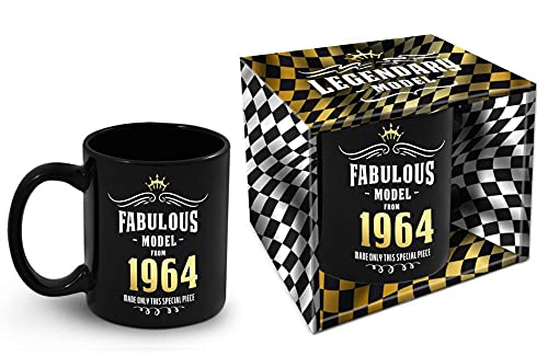 Consigue ahora Promoción Bombo Taza cumpleaños con año nacimiento 1964 Ofertas 2024 | regaloscumple.com