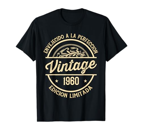Consigue ahora Hombre Navidad 62 Cumpleaños Nacido En 1960 Vintage 62 Años Camiseta Rebajas 2025 | regaloscumple.com