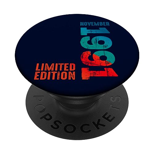 Consigue ahora 1991 Edición limitada 1991 noviembre Catálogo 1991 Año 1991 Retro 1991 PopSockets PopGrip Intercambiable Top Precio 2025 | regaloscumple.com