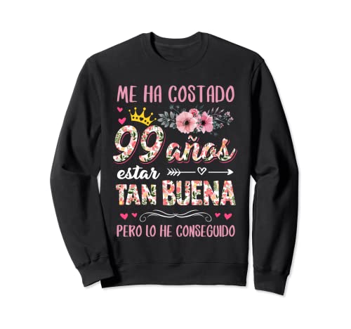Consigue ahora Me Ha Costado 99 BlackFriday Años Estar Tan Buena Cumpleaños 99 Sudadera Ofertas 2024 | regaloscumple.com