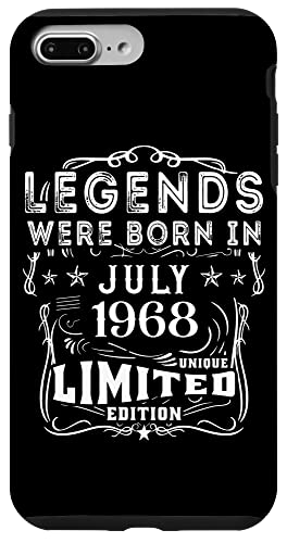 Comprar Carcasa para iPhone Ideas para regalar 7 Plus/8 Plus Cumpleaños Julio 1968 Edición Limitada Regalo Legend July Ofertas 2025 | regaloscumple.com