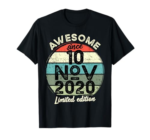 Consigue ahora 10 noviembre 2020 5º Cumpleaños Ideas para regalar 5 años 2025 Cumpleaños Camiseta Ofertas 2025 | regaloscumple.com