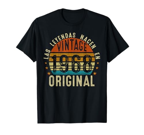 Consigue ahora 56 años Cumpleaños Hombre Regalo Original 1968 Catálogo Camiseta Top Precio 2025 | regaloscumple.com